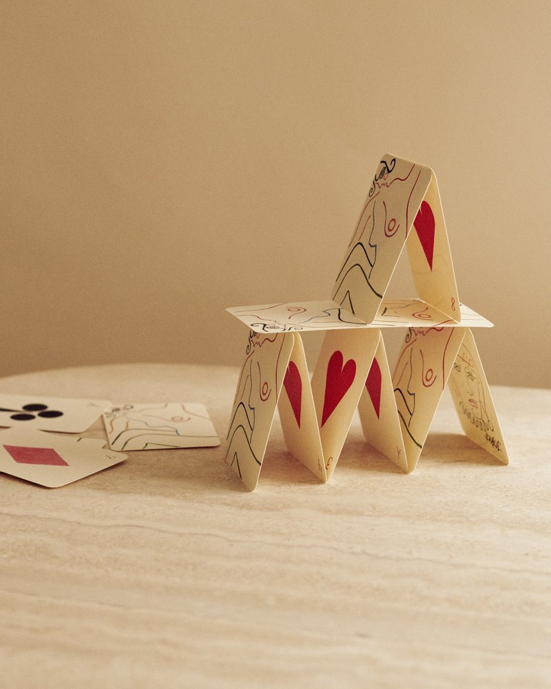 Fourth St Jessalyn Brooks Playing Cards - Print