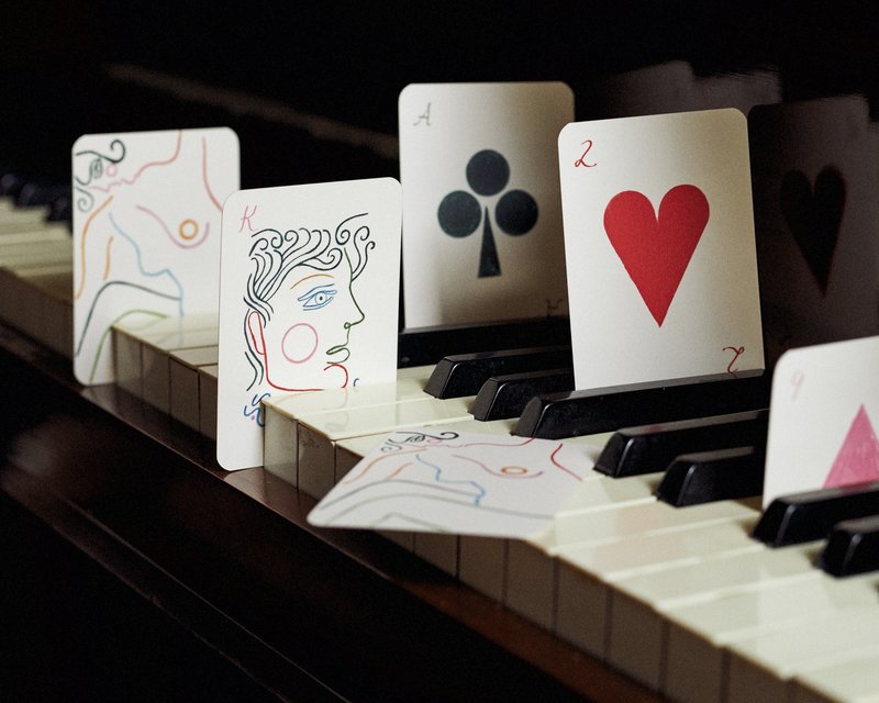 Fourth St Jessalyn Brooks Playing Cards - Print