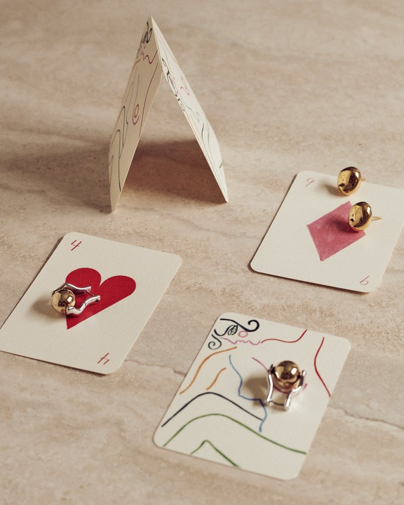 Fourth St Jessalyn Brooks Playing Cards - Print