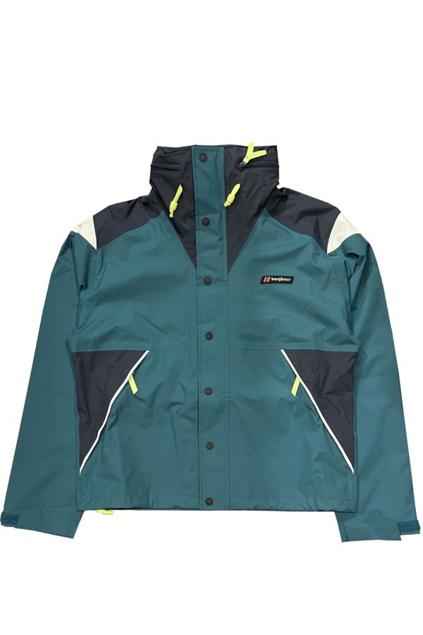 BERGHAUS Unisex Mayeurvate Waterproof Jacket Green / Blue