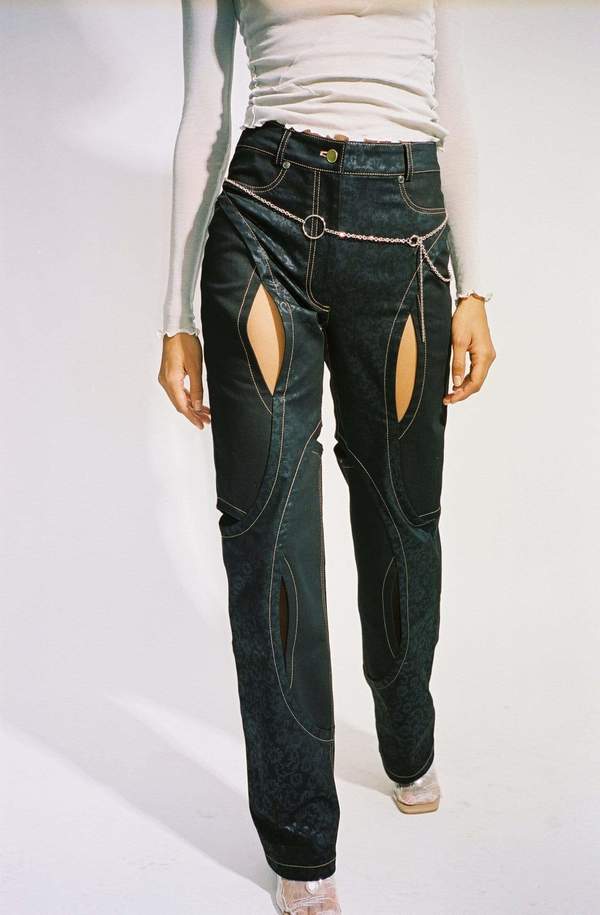 Justine Clenquet James Belt Chain - Brass | Garmentory