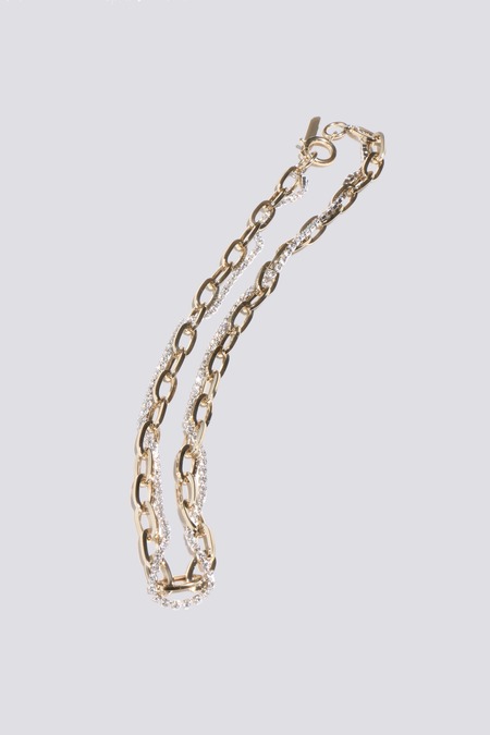 Justine Clenquet Kim Necklace - Palladium | Garmentory