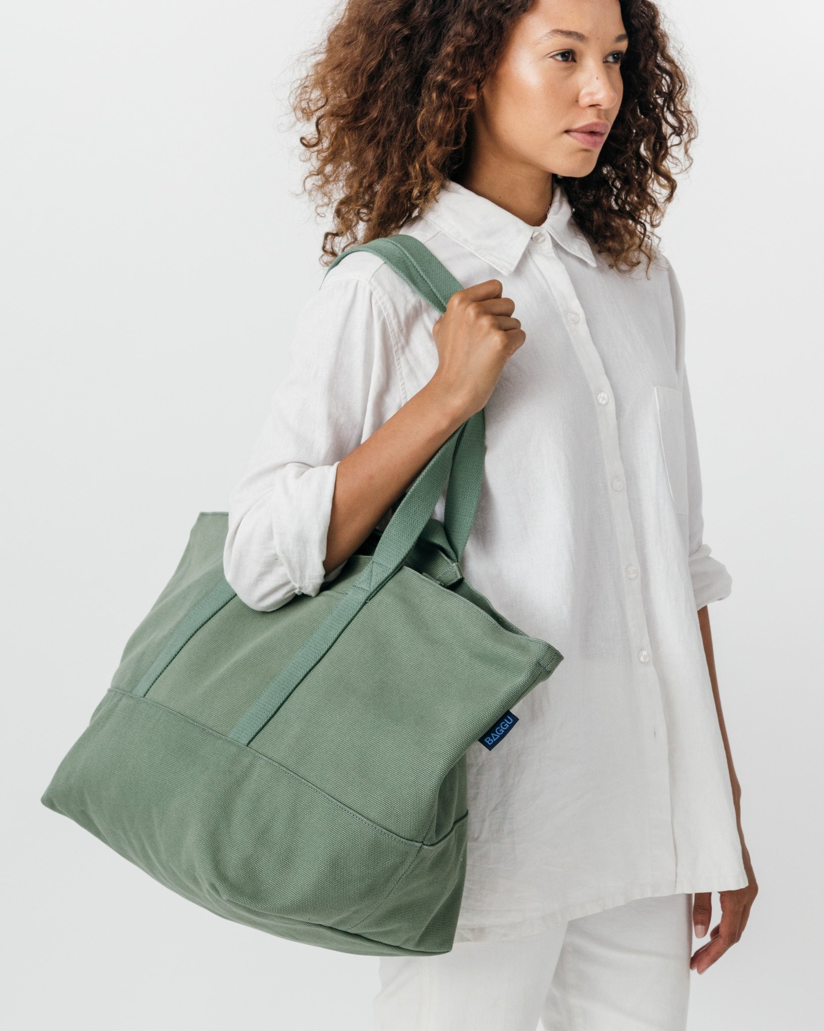 BAGGU OLIVE WEEKEND BAG Garmentory