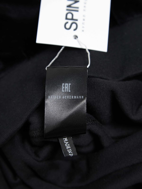 Haider Ackermann M Back Embroidered Velvet Sweatshirt - black ...