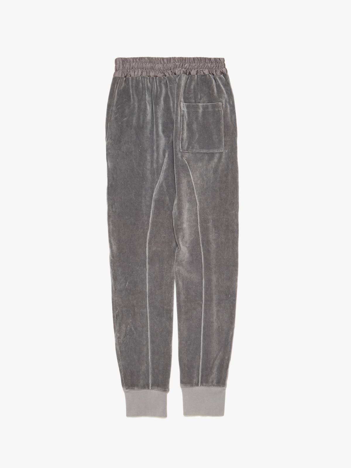 ✨【未使用Haider Ackermann ベルベットパンツ✨ Haider Ackermann M Velvet Perth Sweatpants - light gray | Garmentory