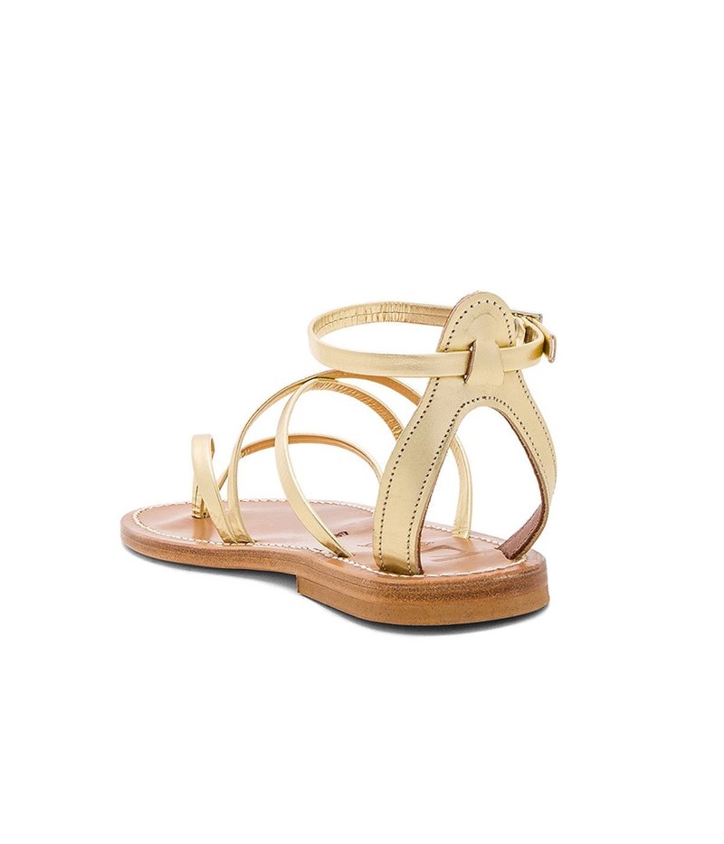K. Jacques Epicure sandals - Gold | Garmentory