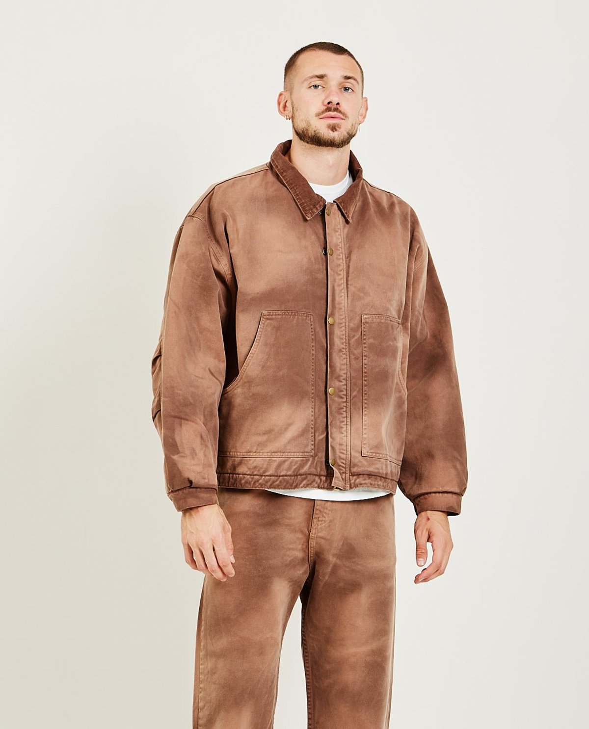 ジャケット・アウター willy chavarria SILVER LAKE WORK JKT Willy Chavarria Silverlake Work Jacket - TAN | Garmentory