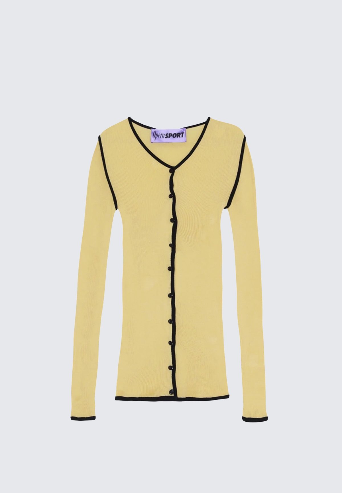 OpéraSPORT Claire Seamless Cardigan - Butter | Garmentory