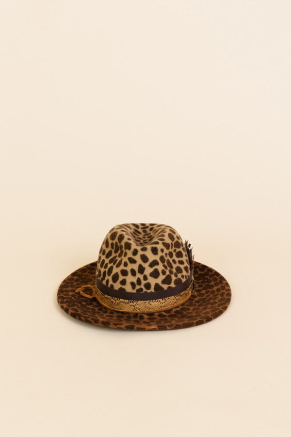 Cha Cha's House of Ill Repute Atemisia Fedora - Leopard
