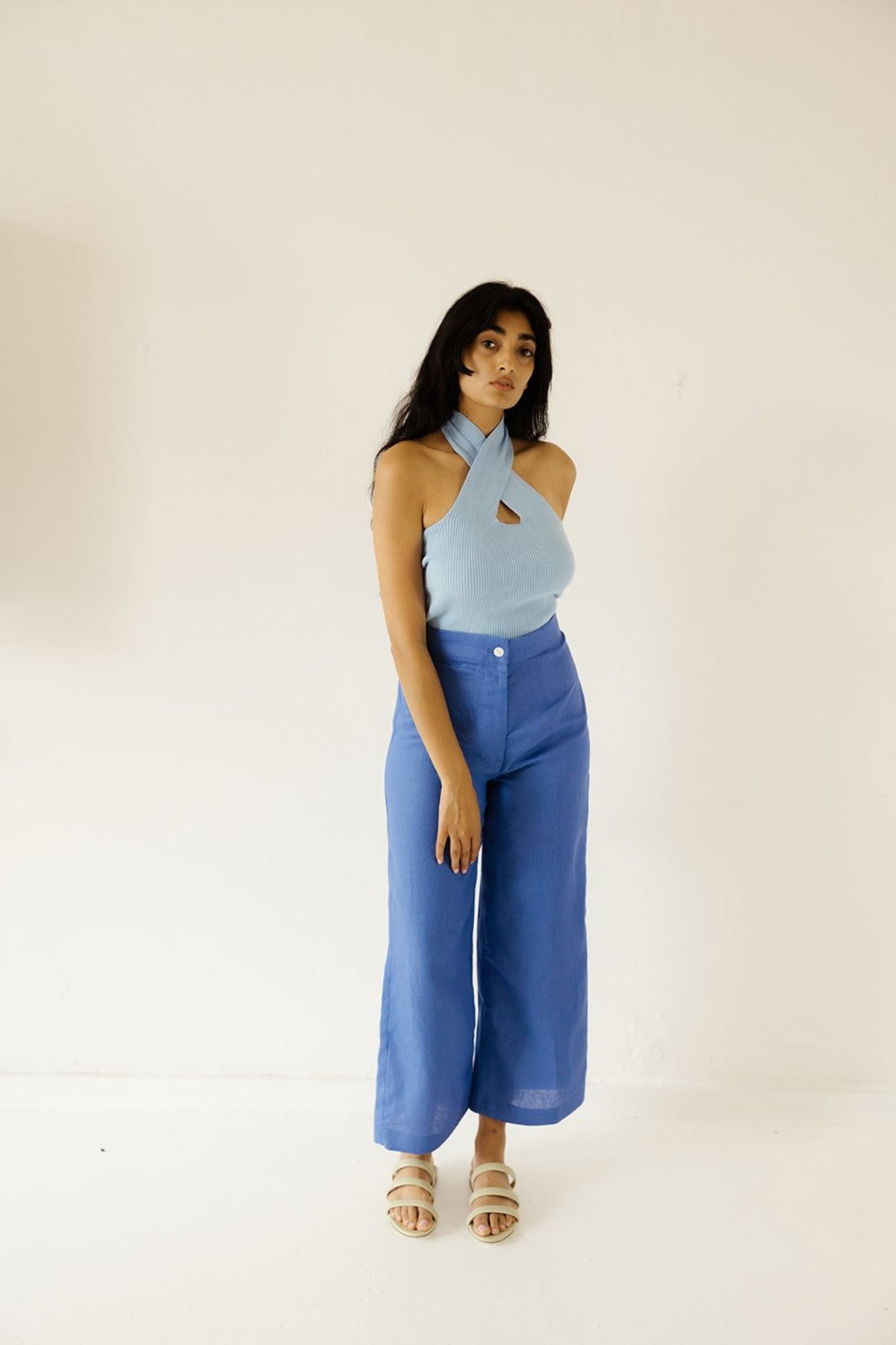 Muse the Label Mina Pant - Ocean - Image 4 of 7