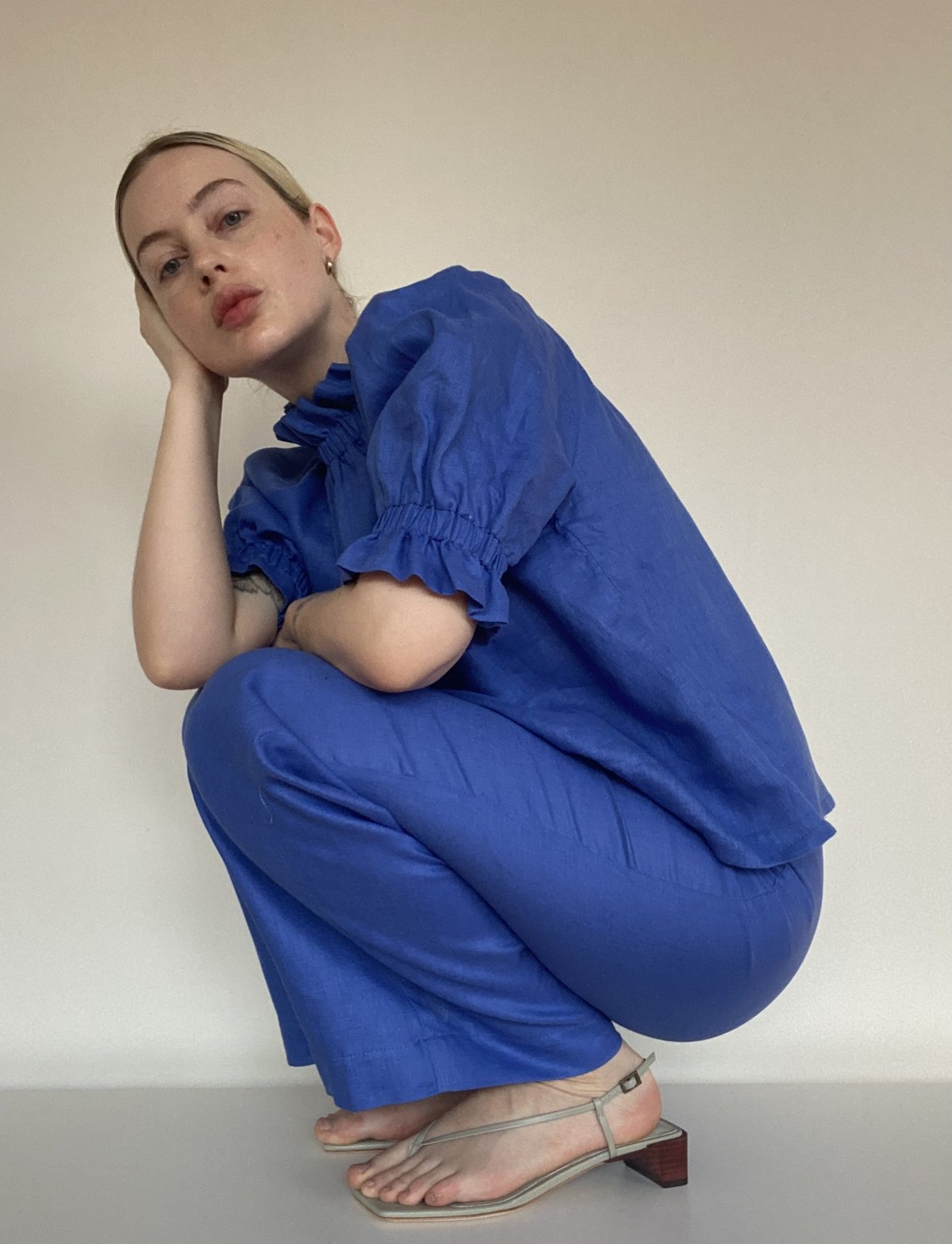 Muse the Label Mina Pant - Ocean - Image 5 of 7