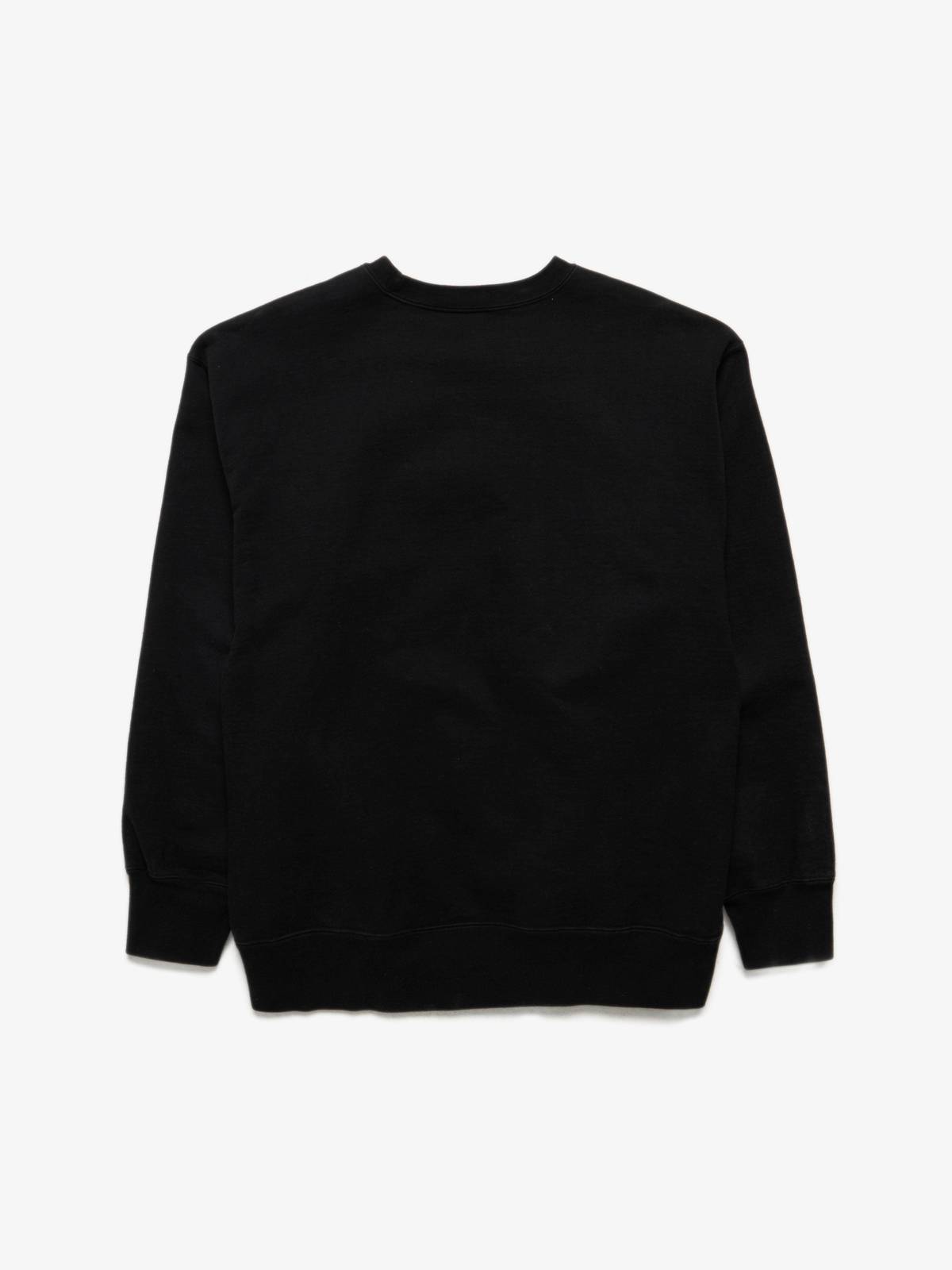 Pre - Loved] Supreme M Front Embroidered Logo Sweater - Black