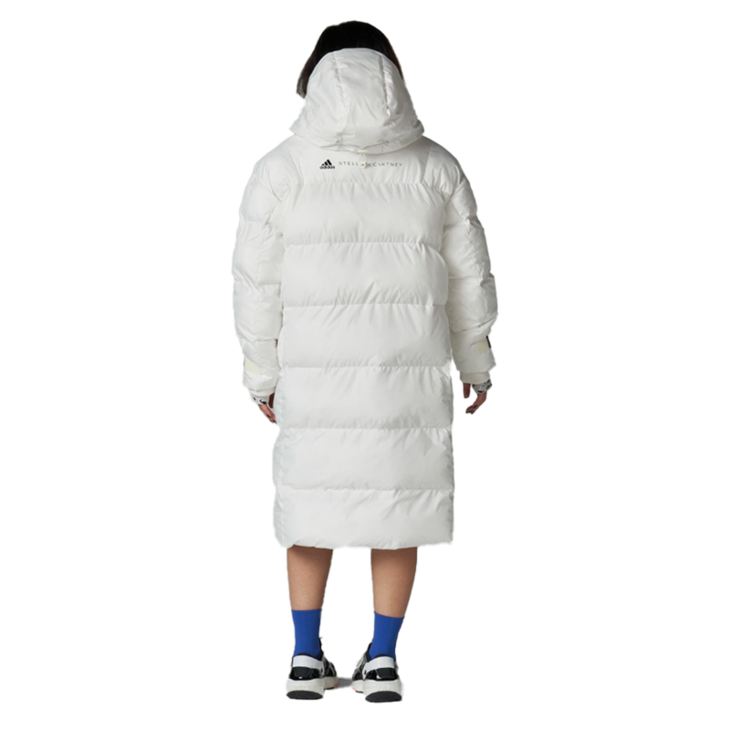adidas by Stella McCartney Long Puffer Jacket - White