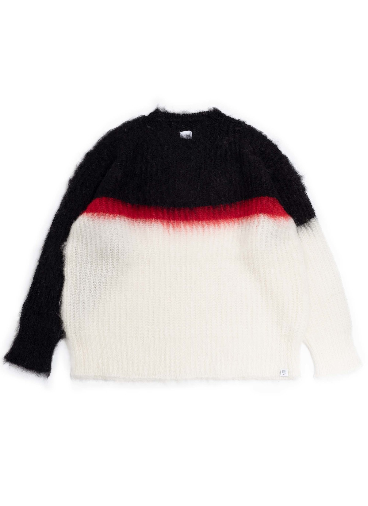 Bedwin & The Heartbreakers MOHAIR SWEATER - RED BASE | Garmentory