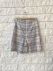 Alix Of Bohemia PETRA PLAID SHORT - GREY BLUE PLAID - Thumbnail 3