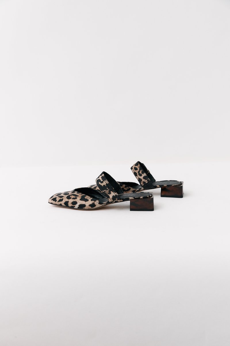 【関税＆送料込み】Ganni Leopard Flats PRE-LOVED Ganni Slip-Ons SHOES - Leopard print | Garmentory