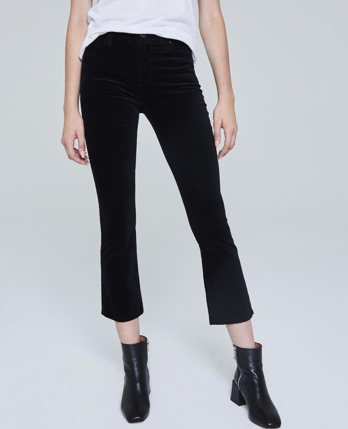 AG Jeans Jodi Crop Pants - Super Black - Image 2 of 6