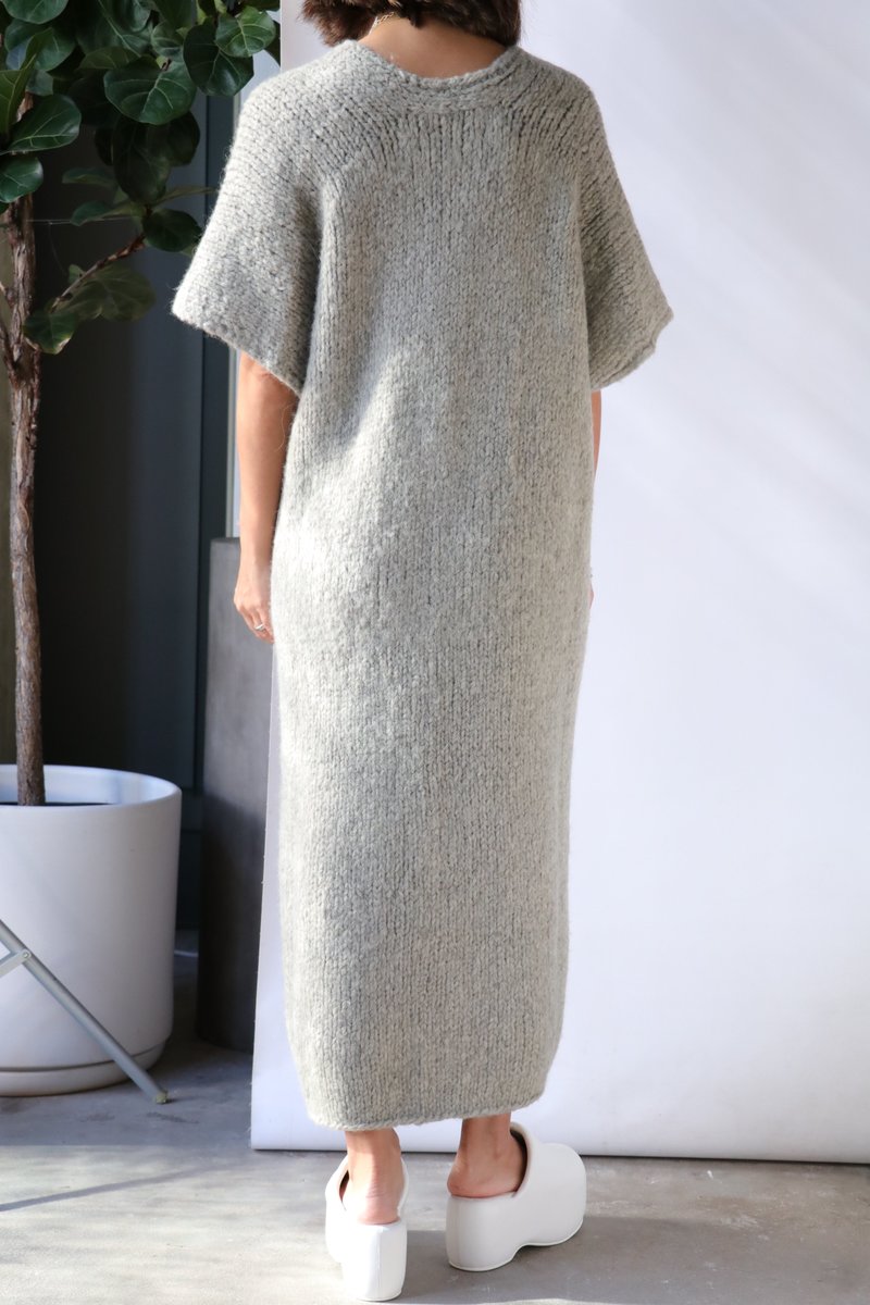 Lauren Manoogian Hand knit Cable Dress - Sagebrush | Garmentory 
