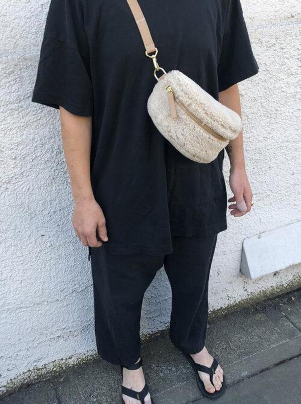bum bag beige
