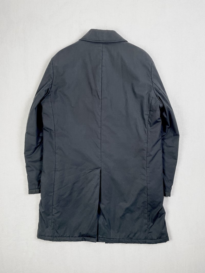 Helmut Lang Archive Early 2000s Bondage Coat - Gray | Garmentory