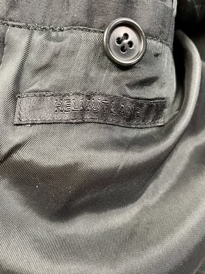 Helmut Lang Archive Early 2000s Bondage Coat - Gray | Garmentory