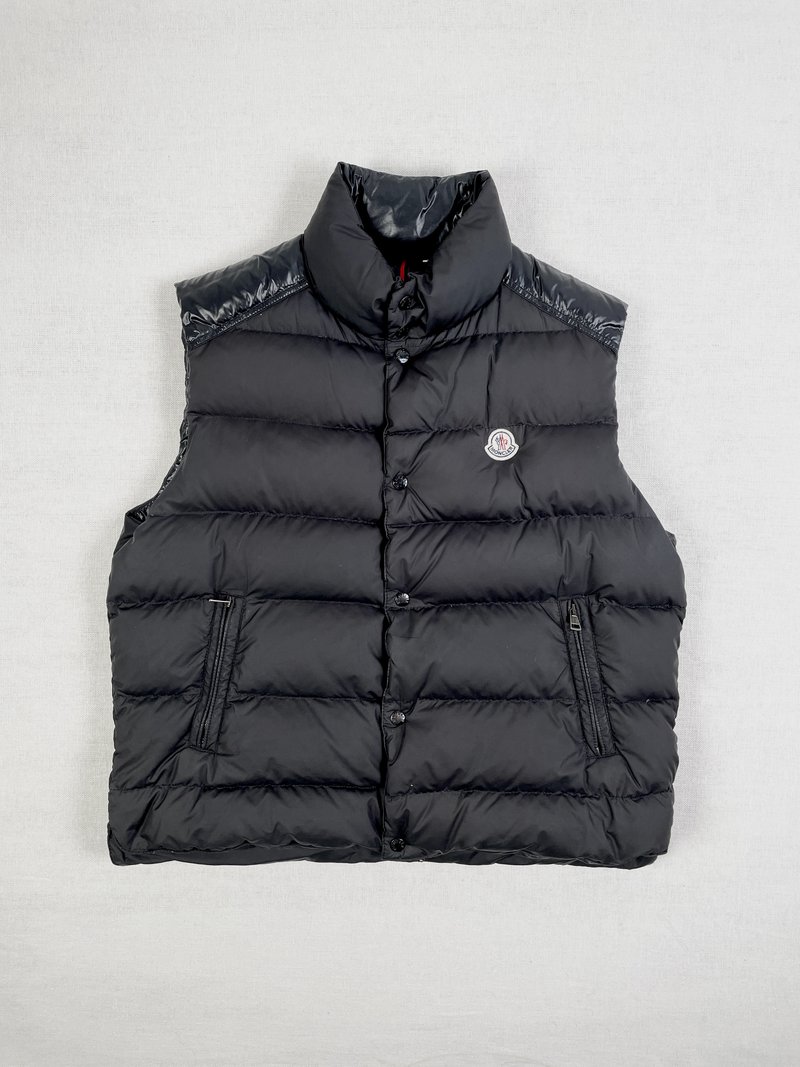 Moncler Down-Filled Quilted Cheval Vest | Garmentory