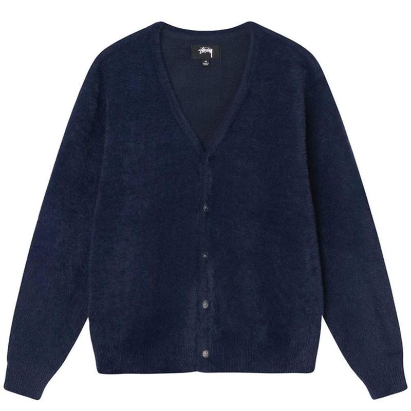 STUSSY SHAGGY CARDIGAN 22AW XL