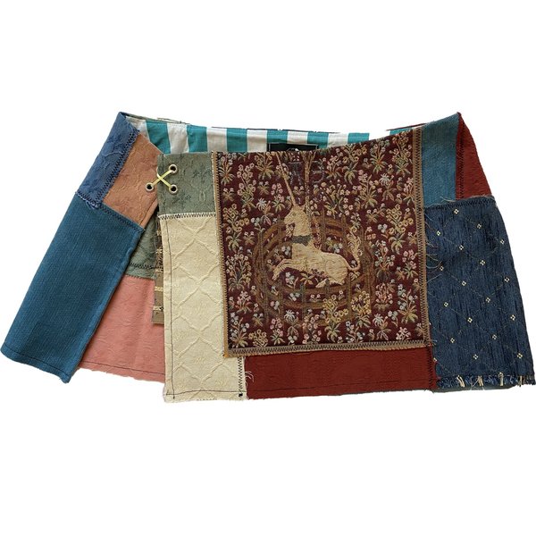 ROSIE EVANS Patch Unicorn Wrap Skirt