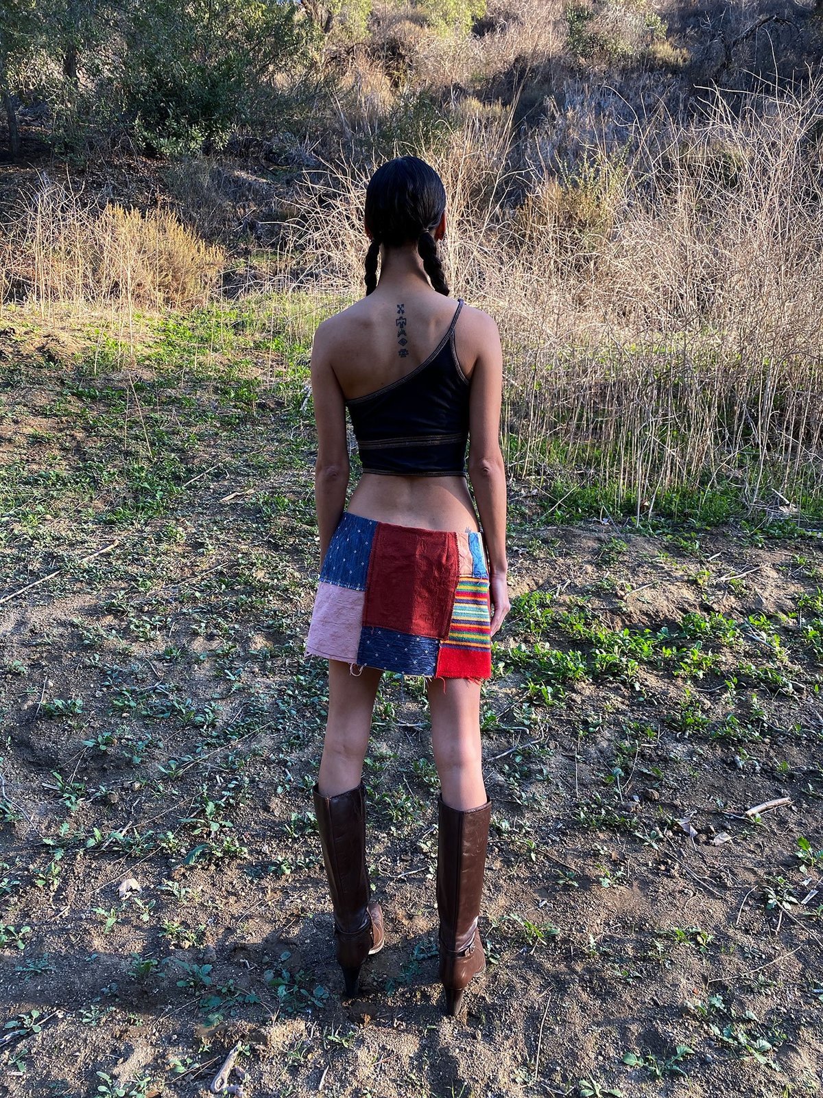 ROSIE EVANS Patch Unicorn Wrap Skirt - Image 3 of 3