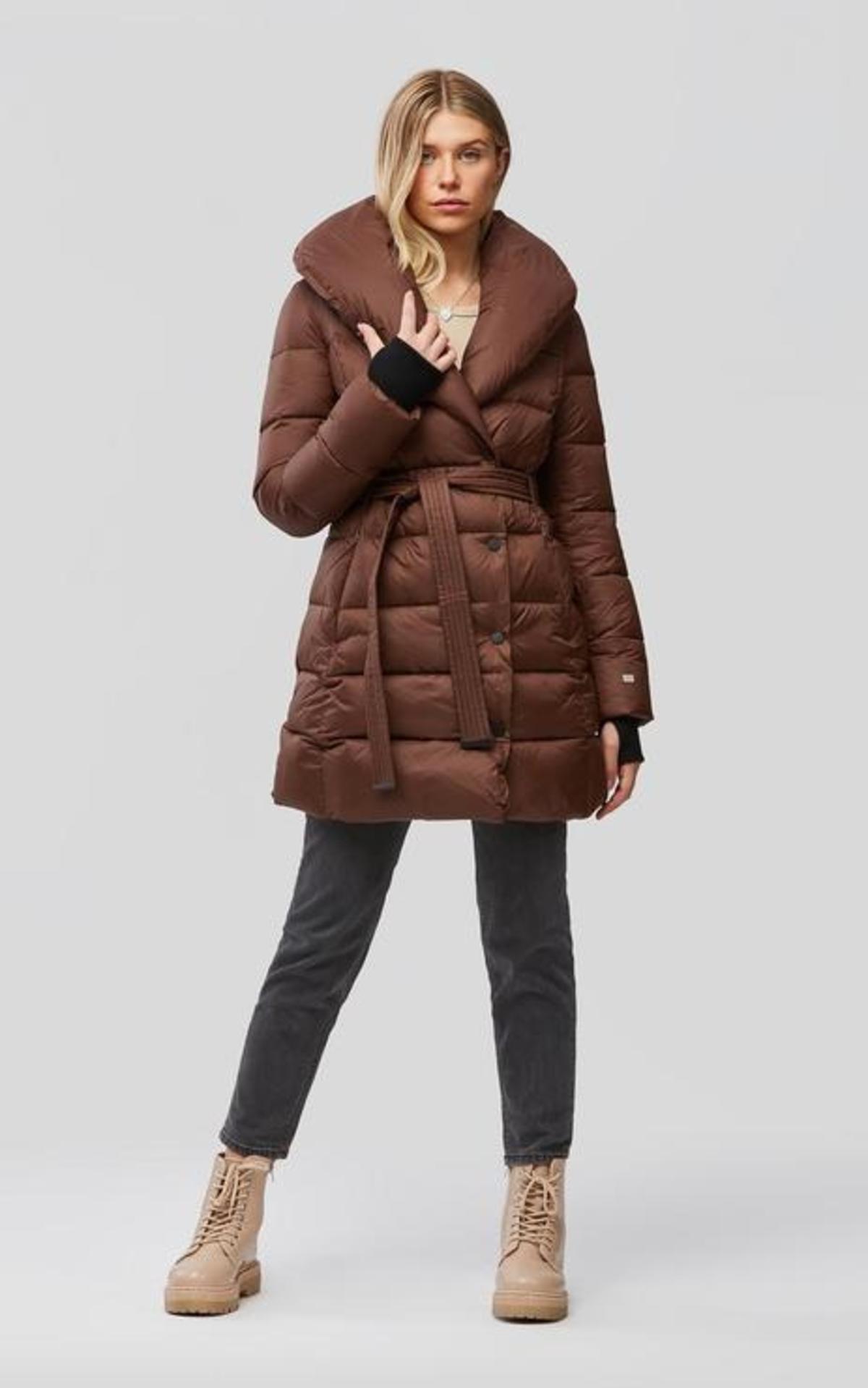 Soia & Kyo Angelica Coat - Chestnut - Image 3 of 7