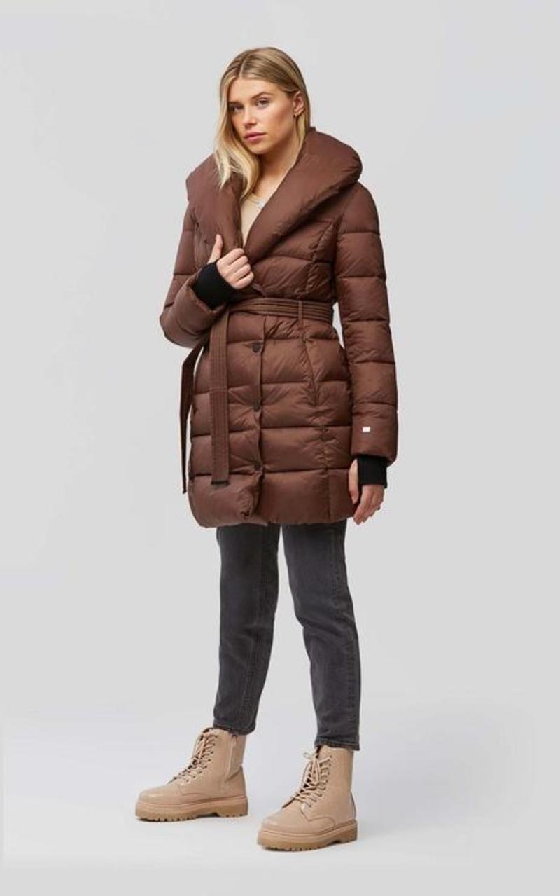Soia & Kyo Angelica Coat - Chestnut