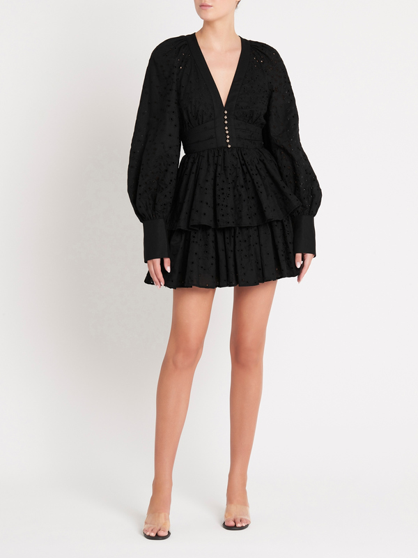 acler Amelia Dress - Black | Garmentory
