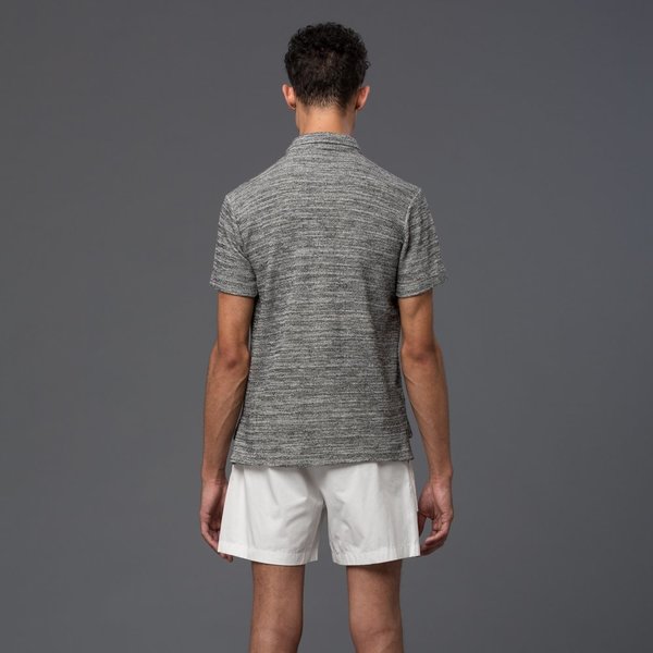 Krammer & Stoudt Vintage Polo - Black/White Boucle Krammer & Stoudt Vintage Polo - Black/White Boucle