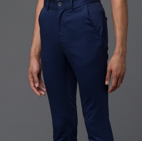 KRAMMER & STOUDT - Brighton Trouser - Blue KRAMMER & STOUDT - Brighton Trouser - Blue