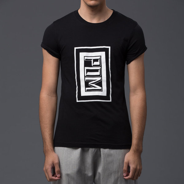 PALMIERS DU MAL Black Tee - PdM Box Logo PALMIERS DU MAL Black Tee - PdM Box Logo