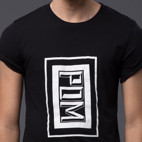 PALMIERS DU MAL Black Tee - PdM Box Logo PALMIERS DU MAL Black Tee - PdM Box Logo
