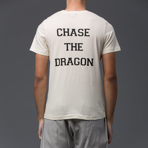 PALMIERS DU MAL Off-White Tee - Crosby St. Crackheads PALMIERS DU MAL Off-White Tee - Crosby St. Crackheads