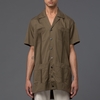 CARLOS CAMPOS - Jackabera Shirt Jacket - Tobacco Leaf - Thumbnail 1