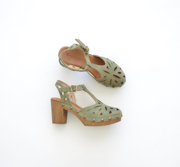 Nova Sage Green Suede Nova Sage Green Suede
