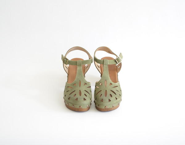 Nova Sage Green Suede Nova Sage Green Suede