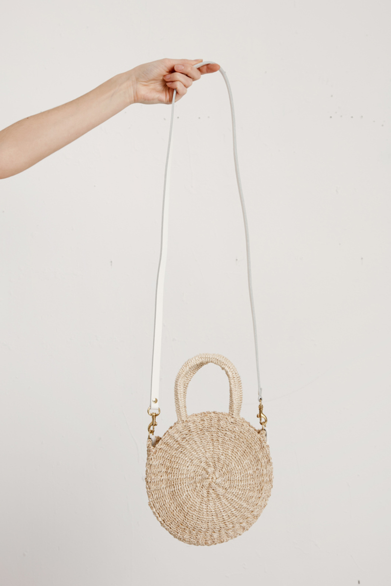 Clare V. Petite Alice - Cream Woven | Garmentory