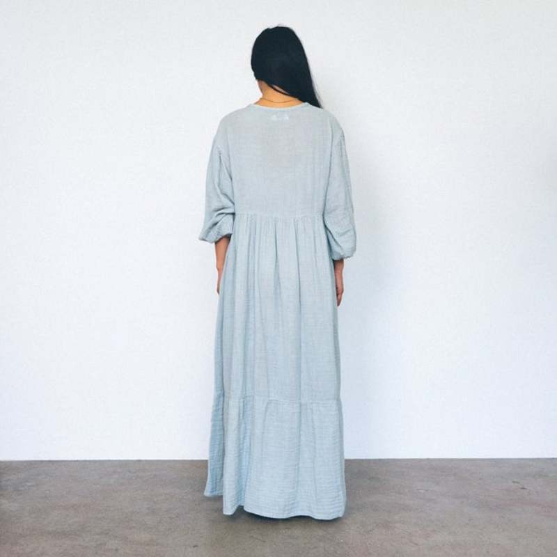 Nico Nico Woman Athena Long Dress - Camel Brown