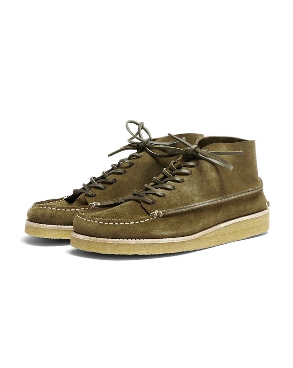 Pre - Loved] YOGI x Hikerdelic Derek Chukka Boot - Olive | Garmentory