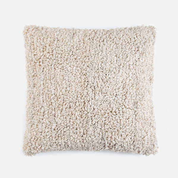 Curly Oversized Pillow - Oatmeal Curly Oversized Pillow - Oatmeal