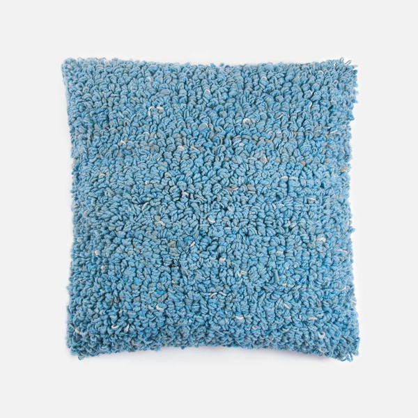 Someware Curly Oversized Pillow - Sky Blue Someware Curly Oversized Pillow - Sky Blue