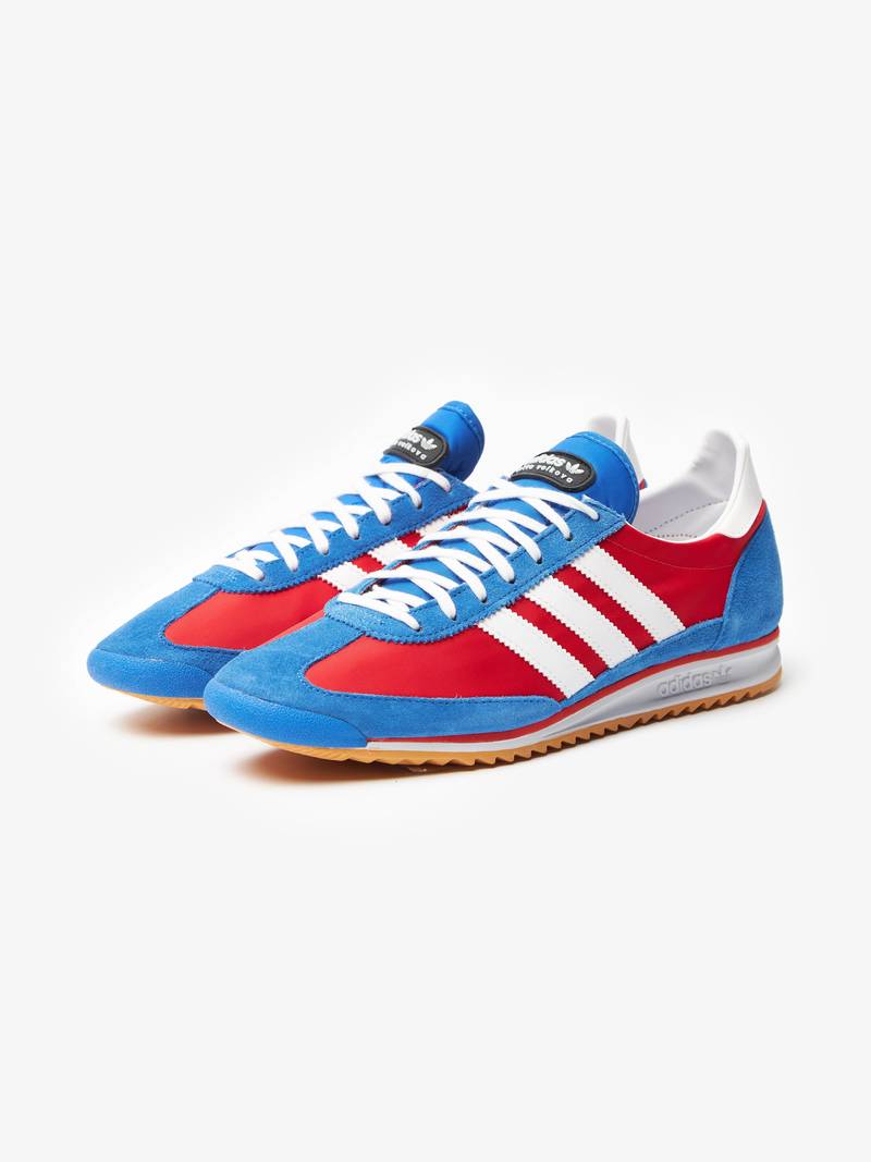 adidas gazelle silver green womens adidas LOTTA VOLKOVA Red Trefoil Heeled Sandals  BlackSkinny