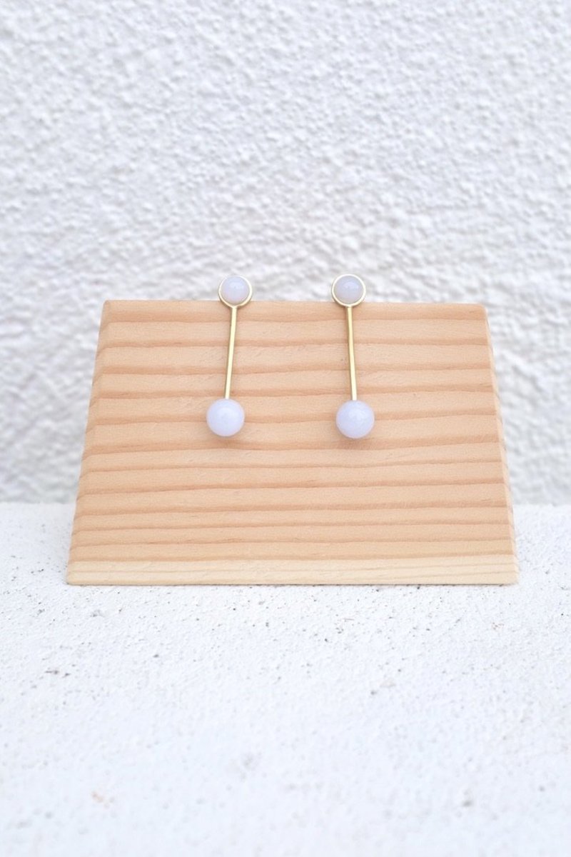 Quarry Annika Twos Earrings - Brass