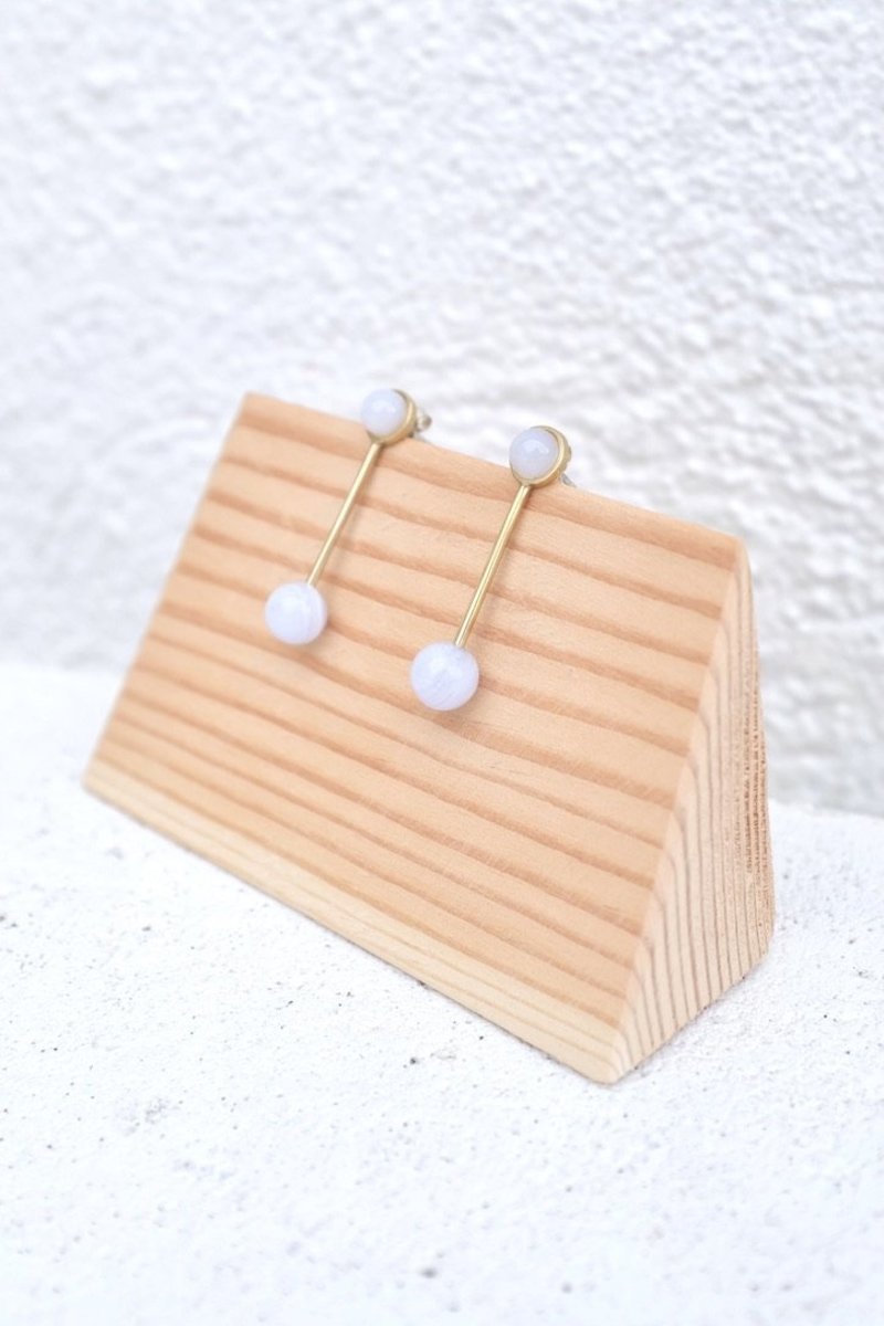 Quarry Annika Twos Earrings - Brass