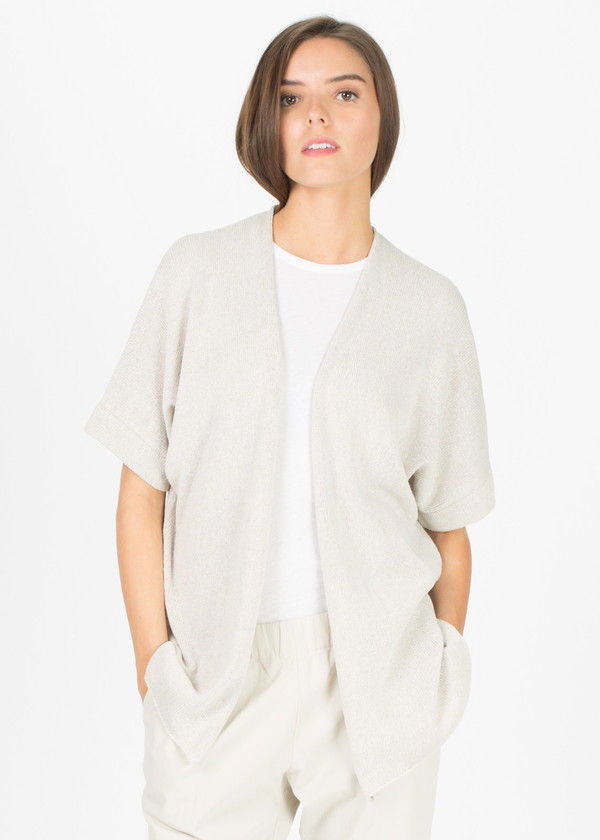 Evam Eva Dry Knit Silk Robe Evam Eva Dry Knit Silk Robe