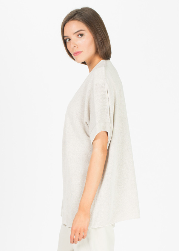 Evam Eva Dry Knit Silk Robe Evam Eva Dry Knit Silk Robe